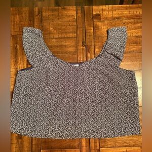 J. Crew Off The Shoulder Floral  Top - Size 22 - Clean Beauty, Classic NWOT